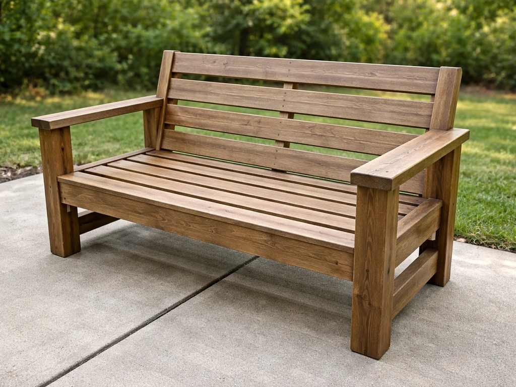 How to Build a Patio Loveseat Step by Step DIY Guide