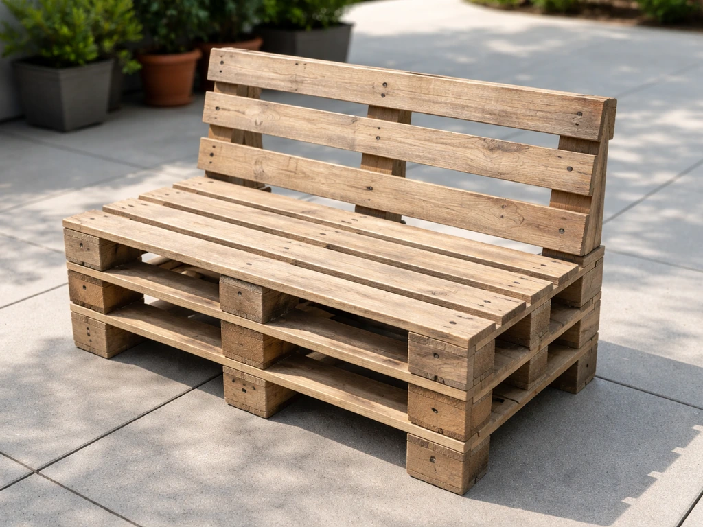 How to Make a Patio Bench Out of Pallets: Step-by-Step