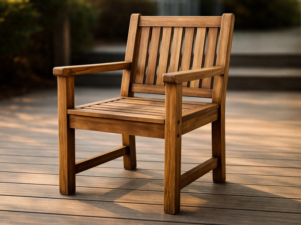 How to Build a Patio Chair From Wood Step by Step